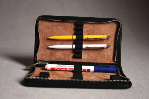 Sonnenleder Schreibm&auml;ppchen Novalis