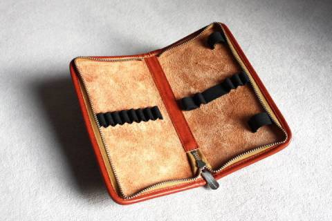 Sonnenleder Schreibm&auml;ppchen Novalis - Bild: A2