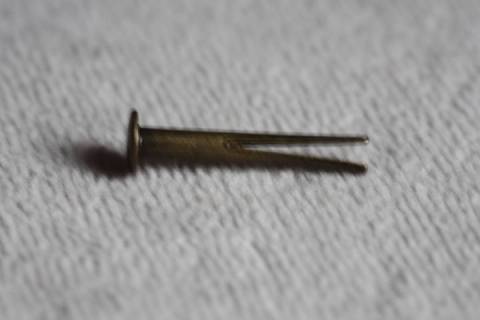 Biegenieten - Spaltnieten 3/22 Altmessing 293 - Bild: A1