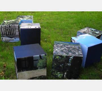 Pr&auml;sentationsobjekte - W&uuml;rfelpuzzle - Bild: A1