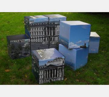 Pr&auml;sentationsobjekte - W&uuml;rfelpuzzle - Bild: A2