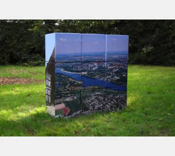 Pr&auml;sentationsobjekte - W&uuml;rfelpuzzle - Bild: A5