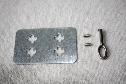 Aktentaschenschloss - satiniert 017 - Bild: A5