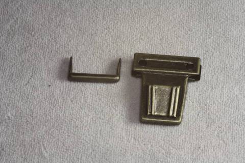 Steckverschl&uuml;sse - Mappenverschl&uuml;sse Altmessing H5-246 - Bild: a3