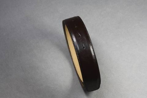 Lederriemen Steppriemen Braun - Bild: A1