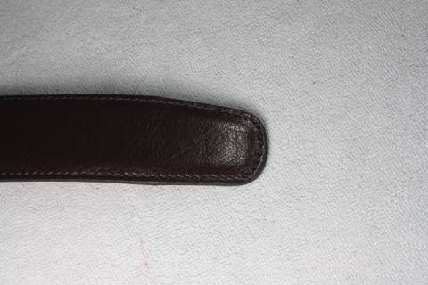 Lederriemen Steppriemen Braun - Bild: A2