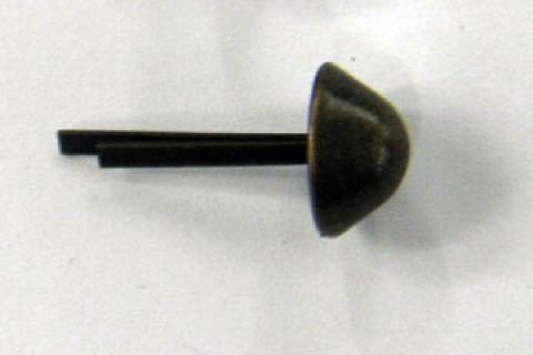 10 Taschenf&uuml;sse - Bodenn&auml;gel - Altmessing 271