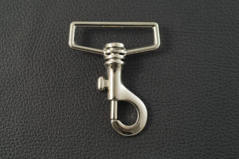 Karabinerhaken 50 mm Nickel - 92
