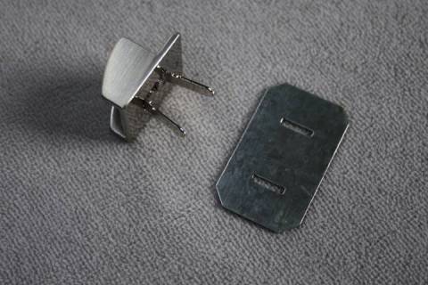 Steckschloss Nickel - Satiniert 139 - Bild: A1