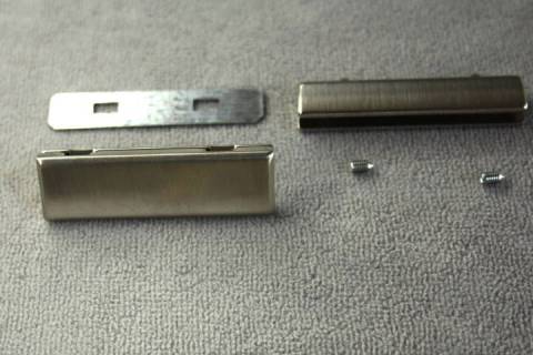 Steckschloss Nickel - Satiniert 142 - Bild: A4