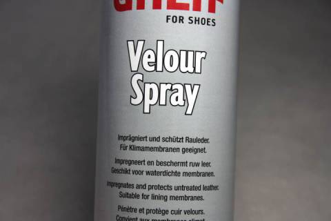 Velourlederspray - Farbauffrischung - Impr&auml;gnierung - Bild: A3