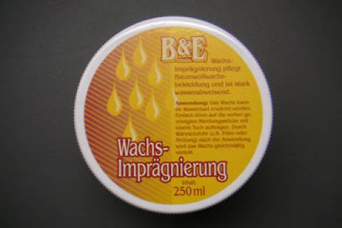 Wachs - Impr&auml;gnierung B & E