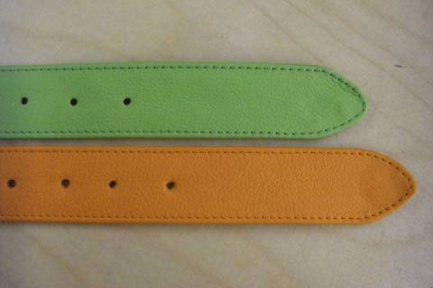 Wunschlederg&uuml;rtel - Farbvielfalt - Eigenkreationen - Bild: A1