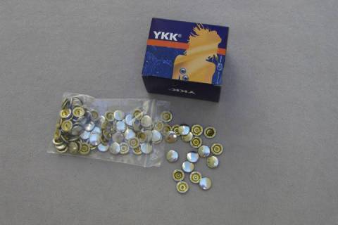 YKK Druckkn&ouml;pfe 15 mm 100 St&uuml;ck