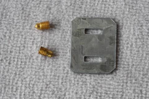 Mini - Steckverschluss - Gold Satiniert 157 - Bild: a2