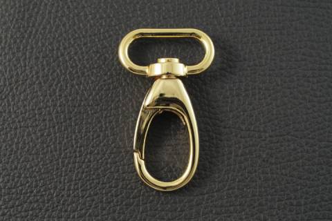 Karabinerhaken 25 mm 031 Gold