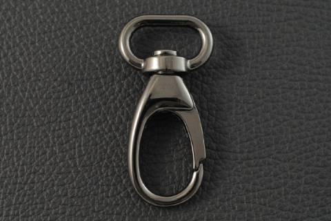 10 Karabinerhaken 20 mm Gunfinish 023