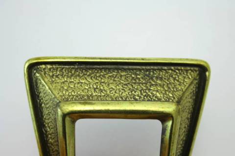 G&uuml;rtelschnallen - 25 mm 135 Altmessing - Bild: a2