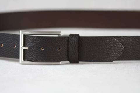 Lederg&uuml;rtel 40 mm - 7/022 Braun