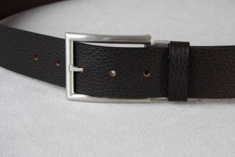 Lederg&uuml;rtel 40 mm - 7/022 Braun - Bild: a3