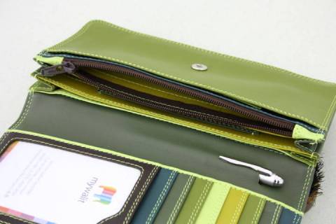 Mywalit Purse Petrol - Ginster - Hellgr&uuml;n 237-105 - Bild: a14