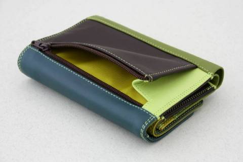 Mywalit Geldb&ouml;rsen Petrol - Ginster - Hellgr&uuml;n 250 - 105 - Bild: a2