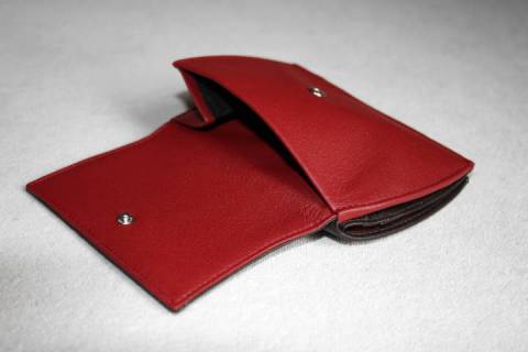 Olbrish b - Geldb&ouml;rse - Pandora - Braun - Dunkelrot - Bild: a2