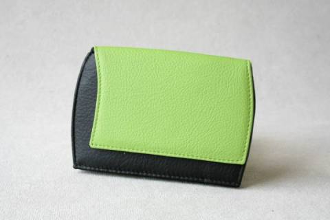 Olbrish b - Geldb&ouml;rse - Pandora - Neongr&uuml;n - Schwarz