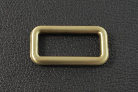 Rechteckring - Massiv 386-40 mm Altmessing 