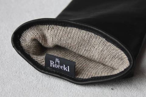 Roeckl - Damenlederhandschuhe - Klassiker in Schwarz - Bild: a2