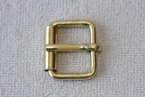 Rollschnallen - Taschenschnallen - 20 mm - Vermessingt 333