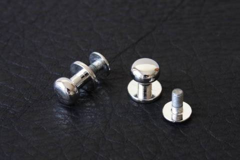 Schraubk&ouml;pfe - Armbandverschl&uuml;sse 8 mm - Nickelfrei 086 - Bild: a3